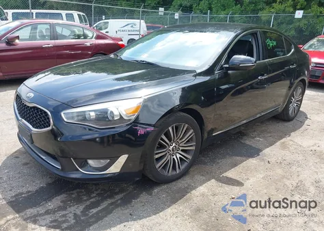 2014 Kia Cadenza Premium from USA, damaged, VIN KNALN4D77E5153558